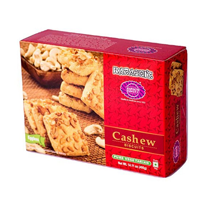 Karachi - Cashew Biscuit 400 Gm