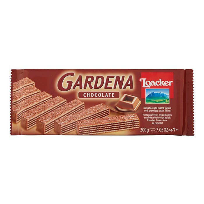 Loacker - Gardena Chocolate Wafer 200 Gm