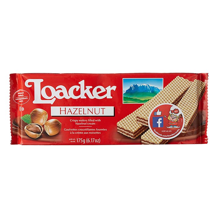 Loacker - Hazelnut Wafer 175 Gm