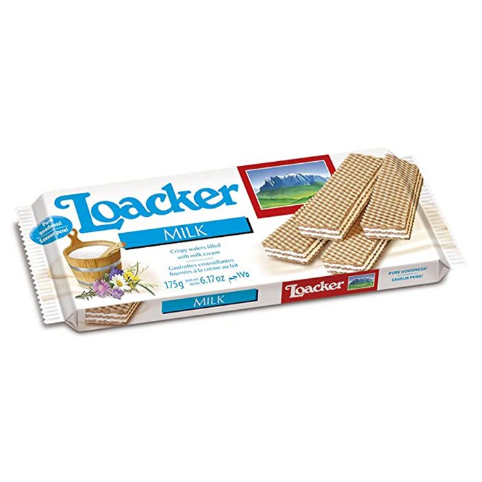 Loacker - Milk Wafer 175 Gm