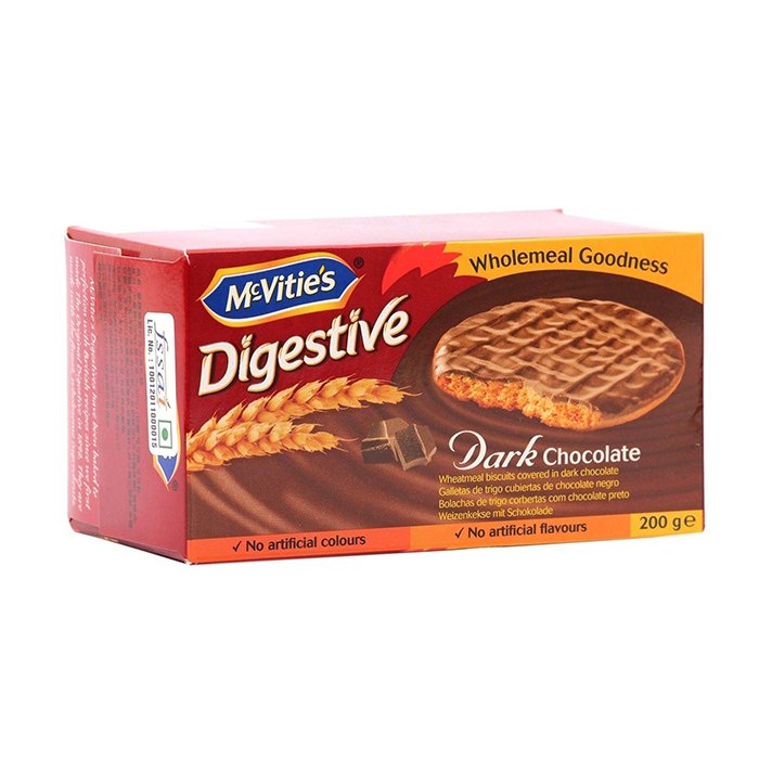 McVities - Digestive Dark Choco 200 Gm