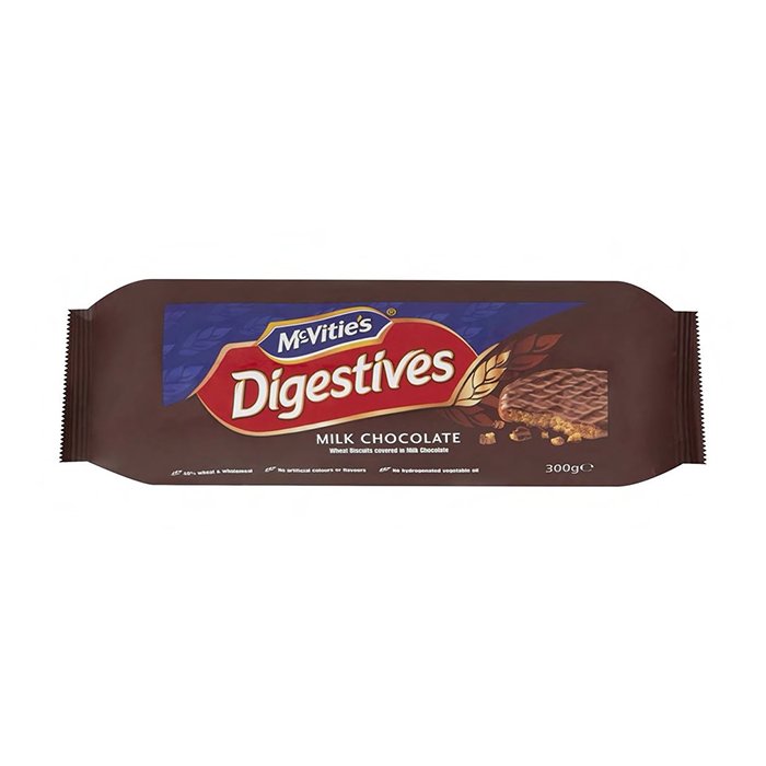 Mcvities - Digestive Milk Chocolate 300 Gm
