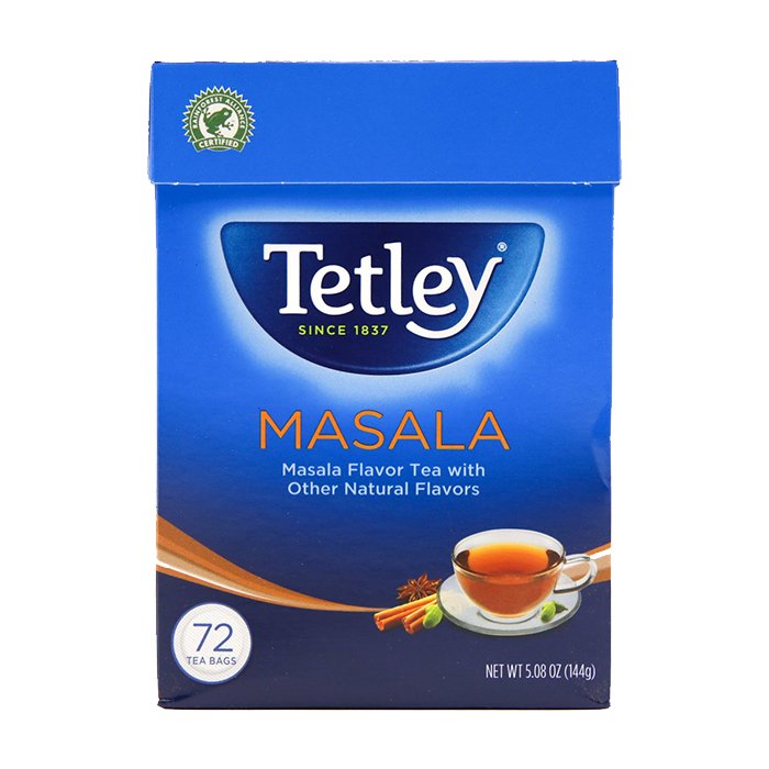 Tetley - Masala Tea 72 Tea Bags