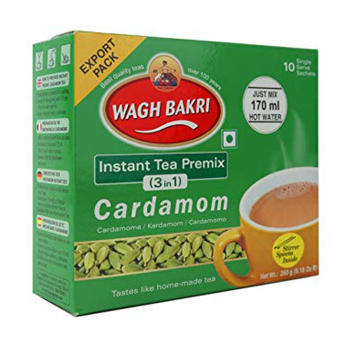 Wagh Bakri - Inst Cardamom Chai 140 Gm