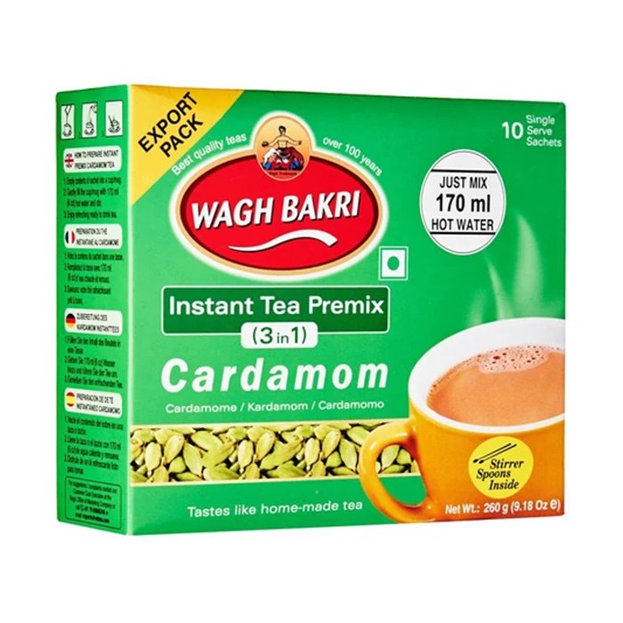 Wagh Bakri - Instant Tea Cardam 260 Gm