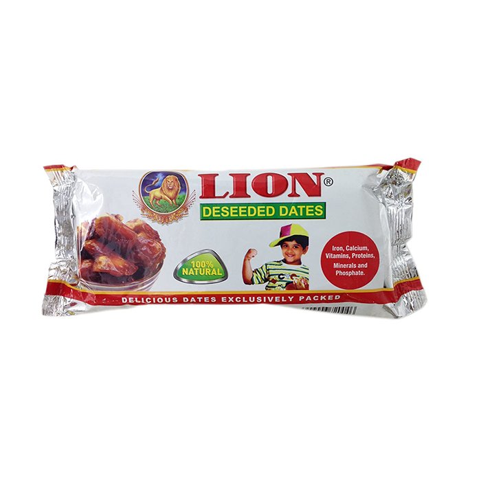 Lion - Deseeded Dates 500 Gm 