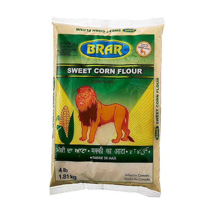 Brar - Sweet Corn Flour 4 Lb Sher Atta