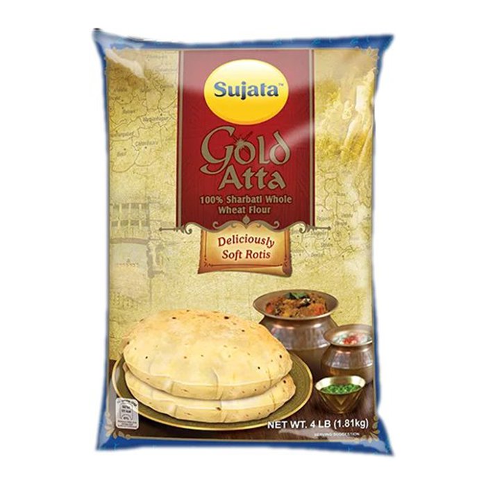 Sujata - Gold Sharbati Atta Flour 4 Lb