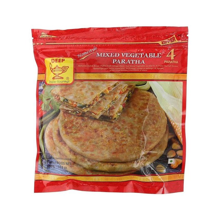 Deep - Mixed Veg Paratha 400 Gm