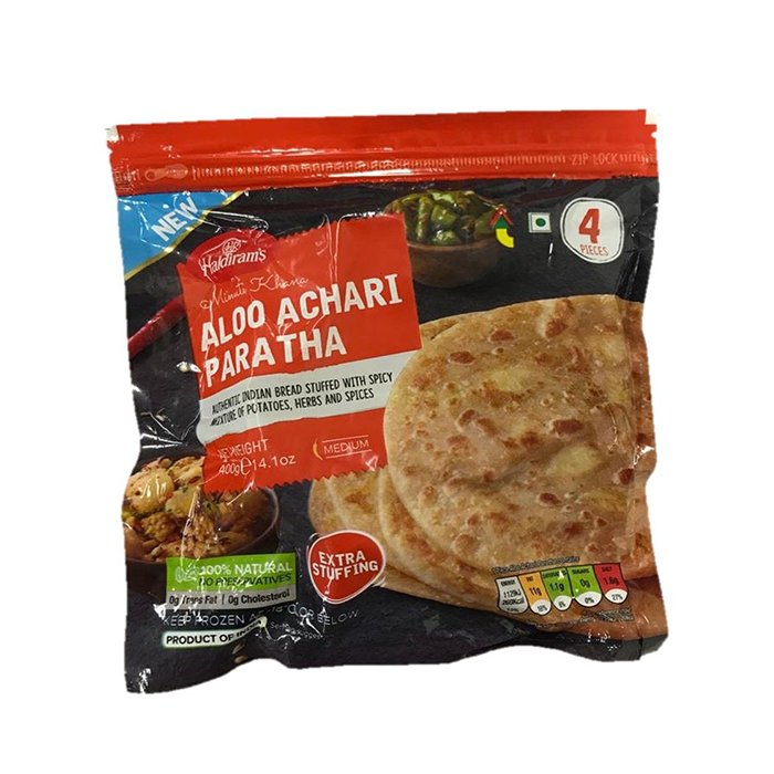 Haldiram - Aloo Achari Paratha 400 Gm