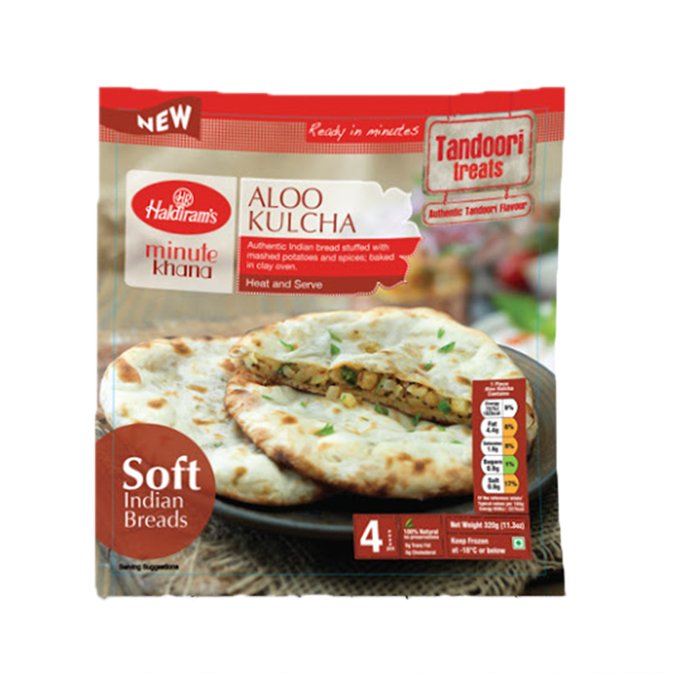 Haldiram - Aloo Kulcha 320 Gm