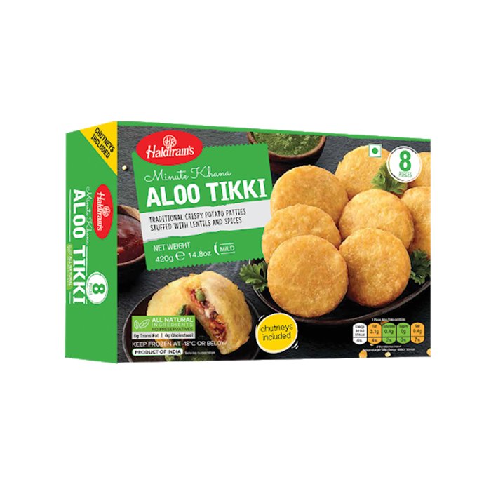 Haldiram - Aloo Tikki 420 Gm