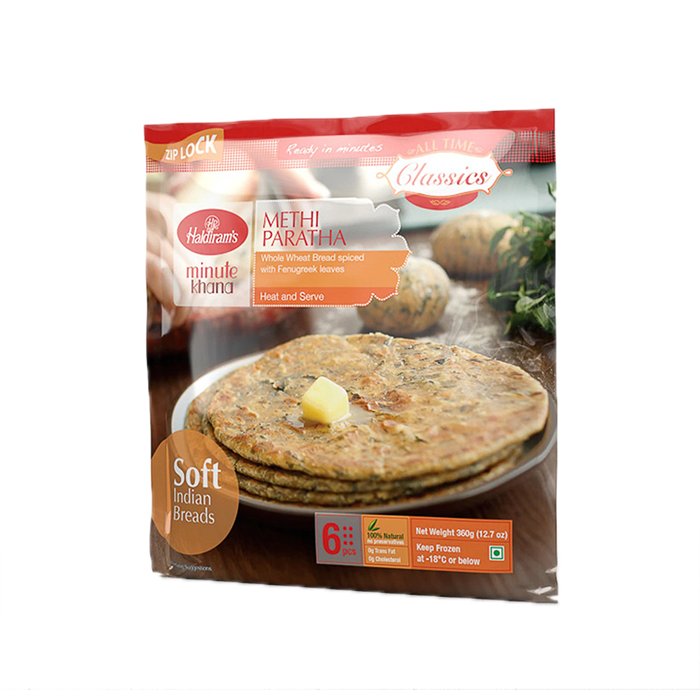 Haldiram - Methi Paratha 300 Gm