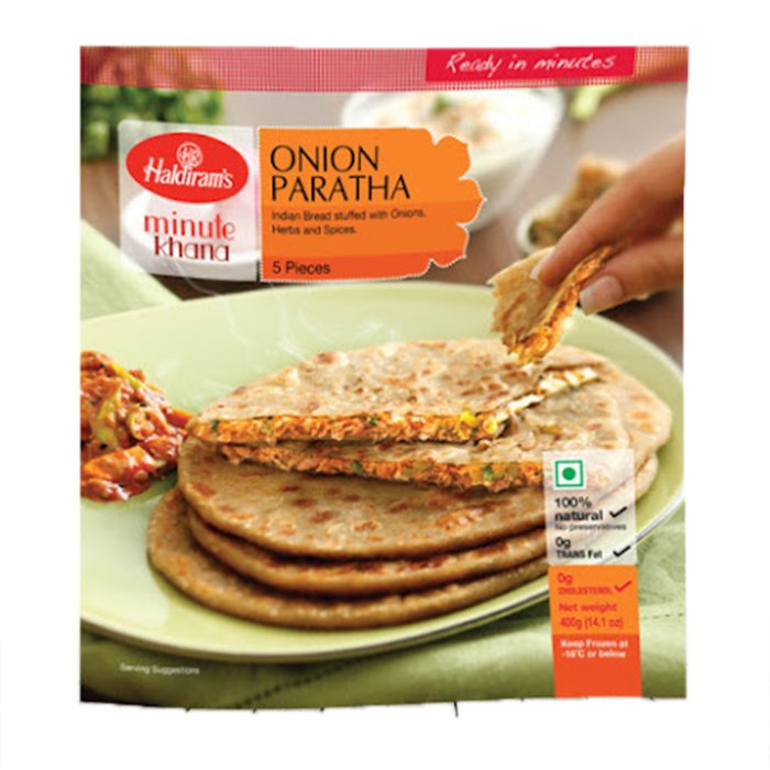 Haldiram - Onion Paratha 400 Gm