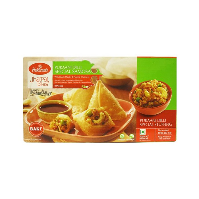 Haldiram - Puraani Dilli Special Samosa 650 Gm