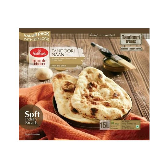 Haldiram - Tandoori Naan Value Pack 1.2 Kg