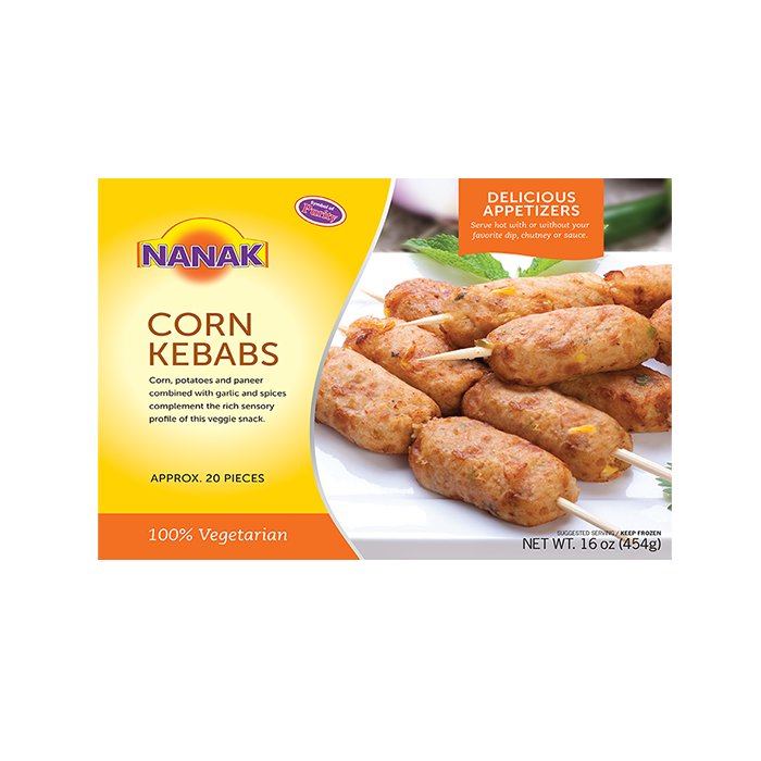 Nanak - Corn Kebabs 1 Lb