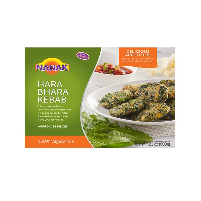 Nanak - Hara Bhara Kebab 600 Gm