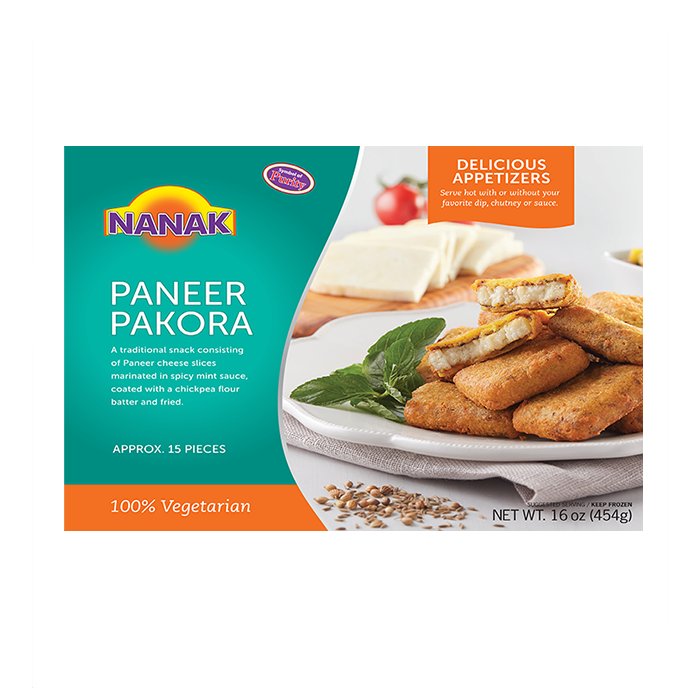 Nanak - Paneer Pakora 454 Gm