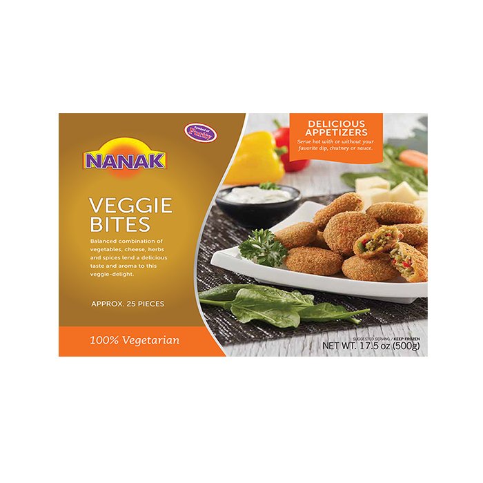 Nanak - Veggie Bites 500 Gm