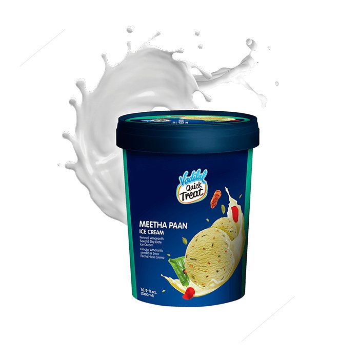 Vadilal - Meetha Paan Icecream 500 Ml