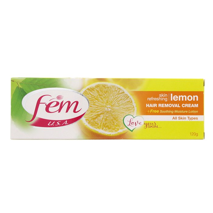 Fem Lemon Hair Removal Creme 120 Gm