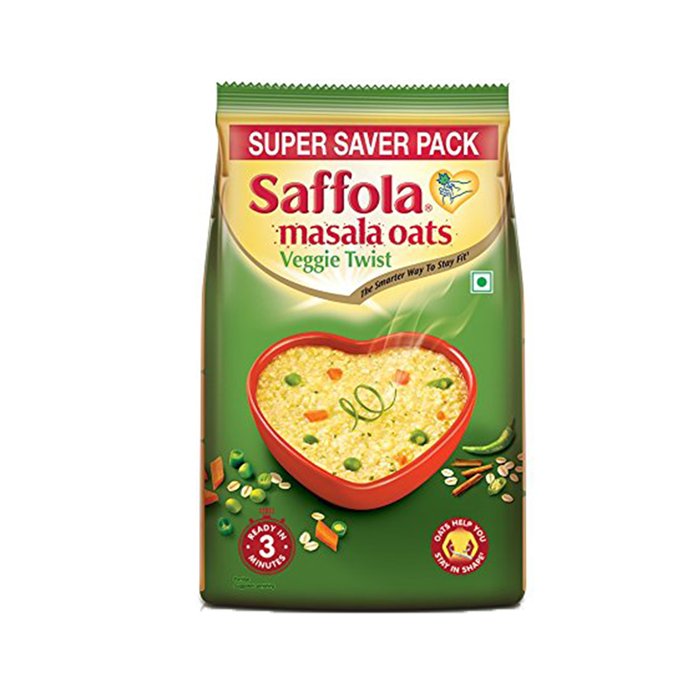 Saffola - Masala Oats Veg Twist 400 Gm