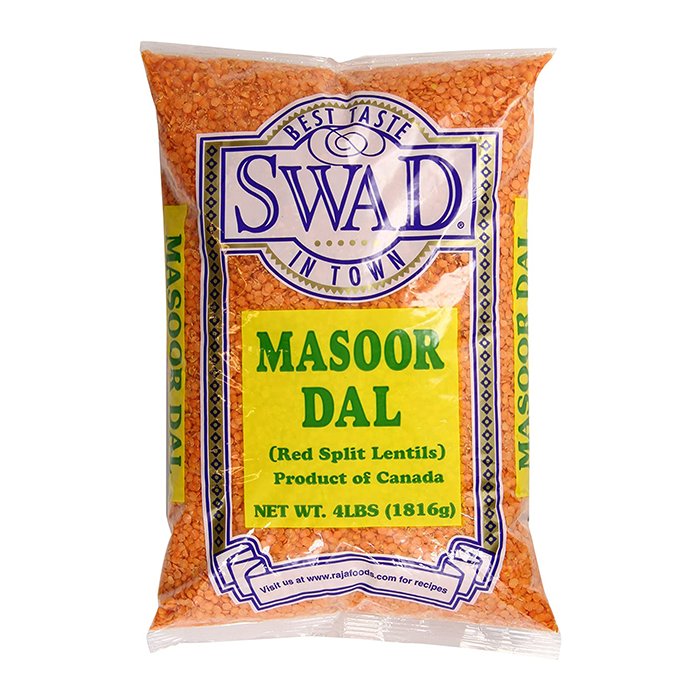 Swad - Masoor Dal 4 Lb