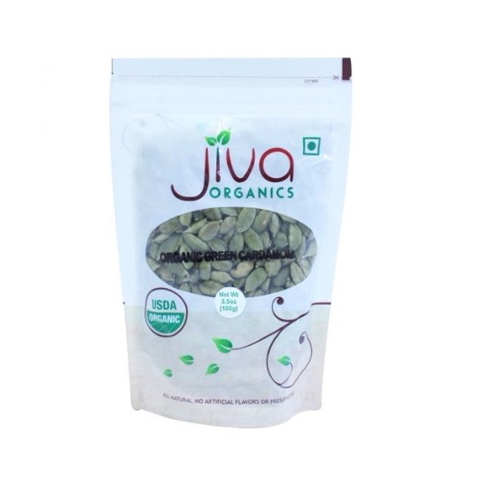 Jiva - Org Green Cardamom 100 Gm