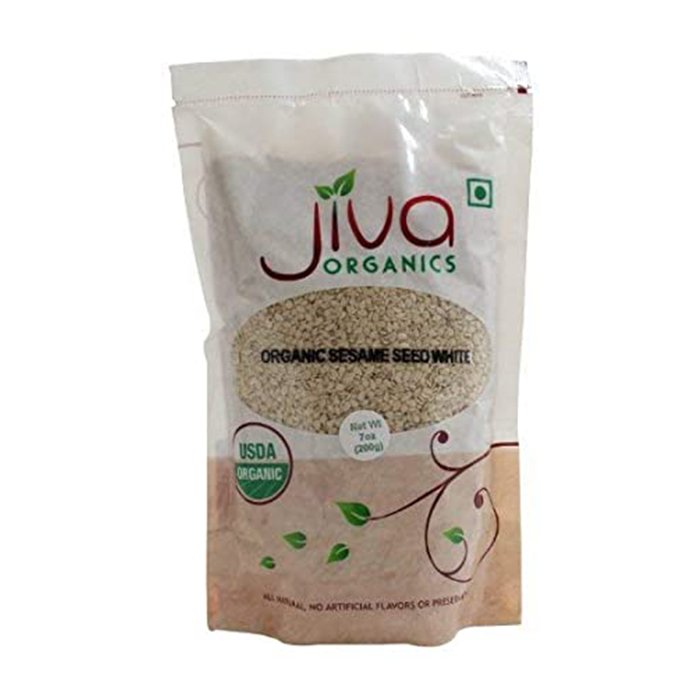 Jiva - Organic Sesame Seeds White 200 Gm