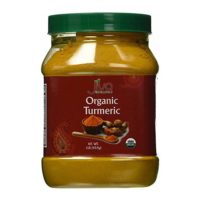 Jiva - Organic Turmeric Powder 1 Lb Jar