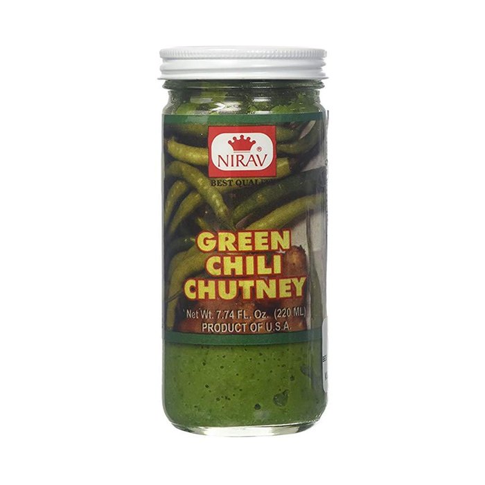 Nirav - Green Chilli Chutney 220 Ml