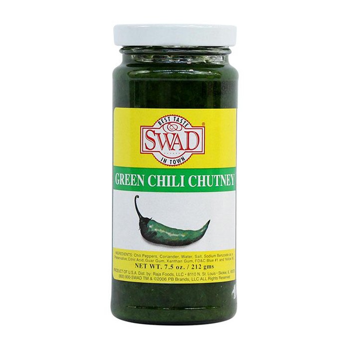 Swad - Green Chilli Chutney 7.5 Oz