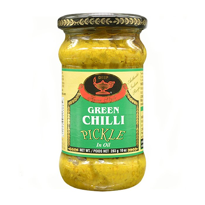 Deep - Green Chilli Pickle 700 Gm