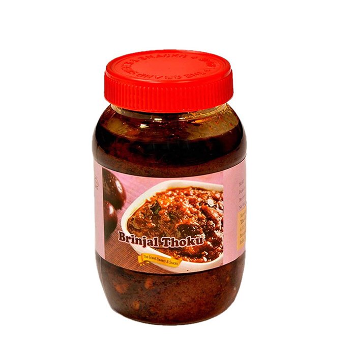 Grand Sweets - Brinjal Thokku Pickle 400 Gm