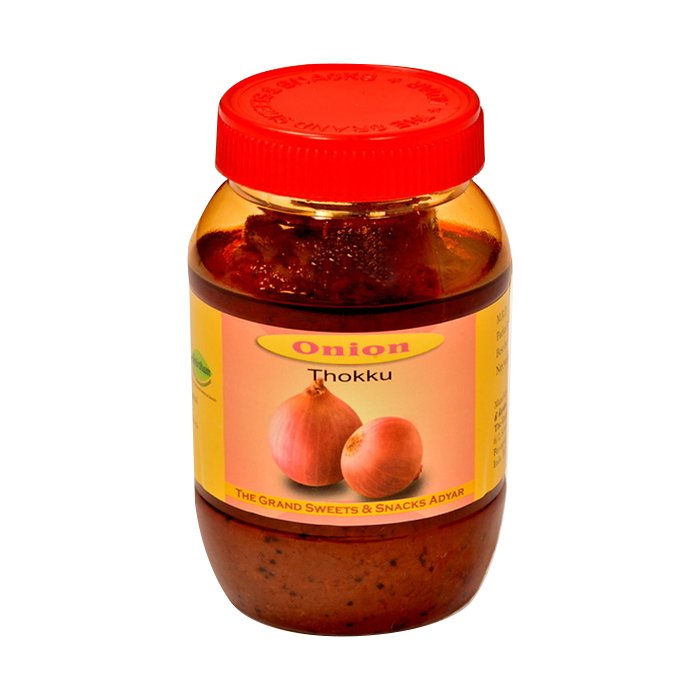 Grand Sweets - Onion Thokku 400 Gm 14 Oz