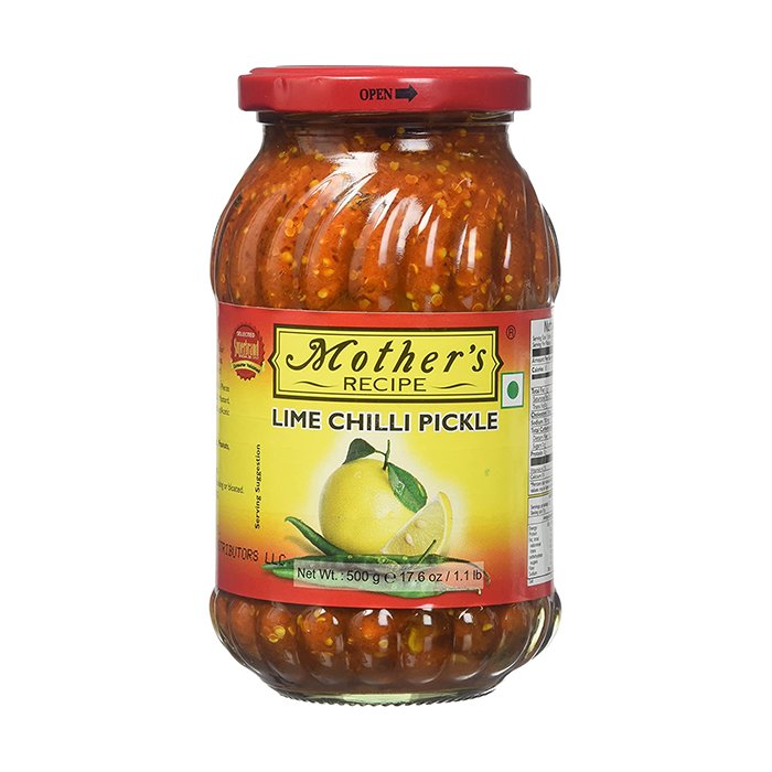 Mother's  - Lime Chilli Pickle 500 Gm