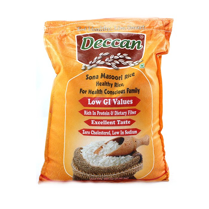 Deccan - Sona Masoori Rice 10 Lb 