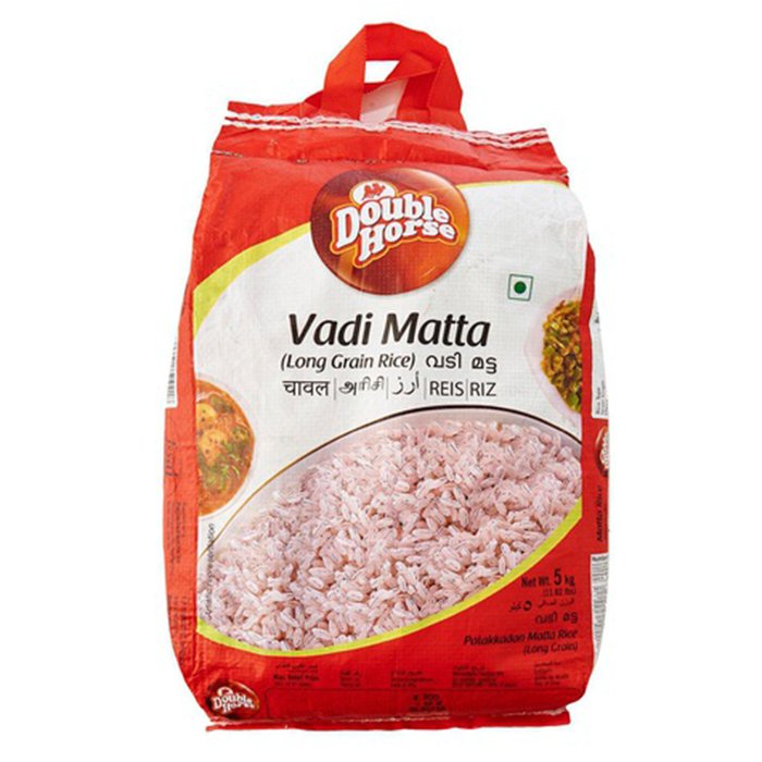 Double Horse - Vadi Matta Rice Long Grain 5 Kg