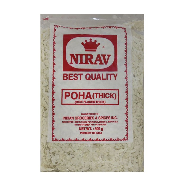 Nirav - Poha Thick 800 Gm 