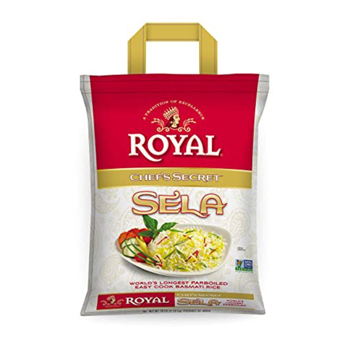 Royal - Chef Secret Easy Cook Sela Basmati Rice 10 Lb