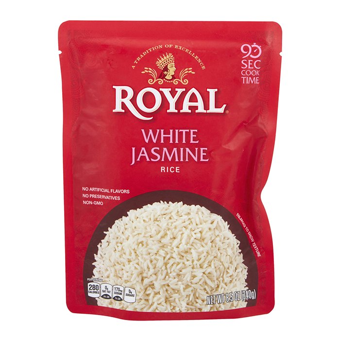 Royal - White Jasmine Rice 2   Lb Jar