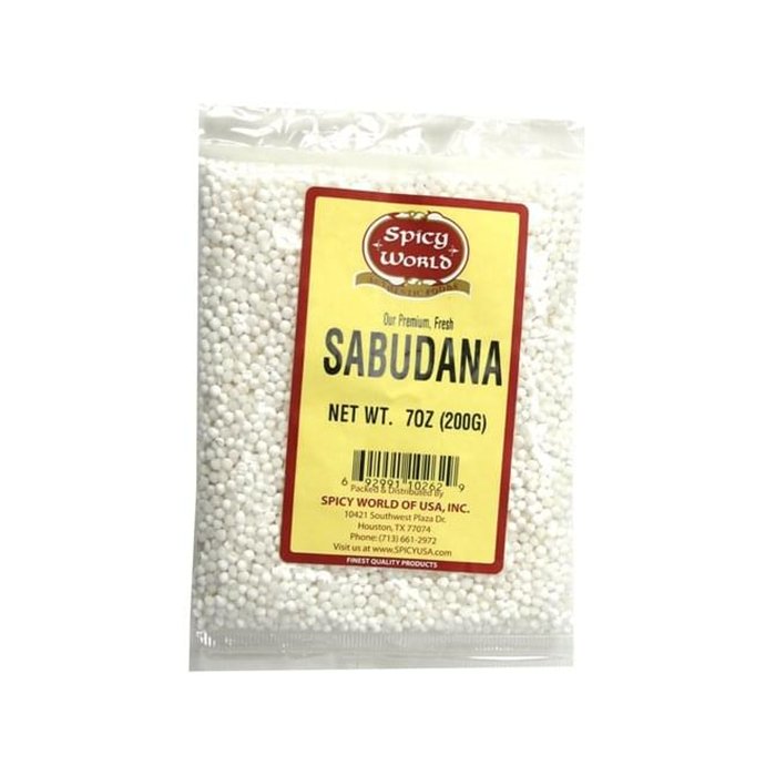 Spicy World - Sabudana 200 Gm 7 Oz