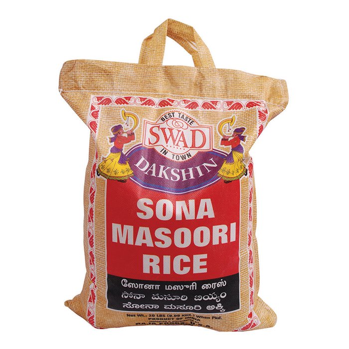 Swad - Sona Masoori Rice 10 Lb 