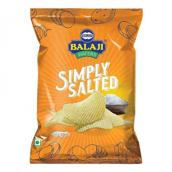 Balaji - Wafers Simply Salted 150 Gm