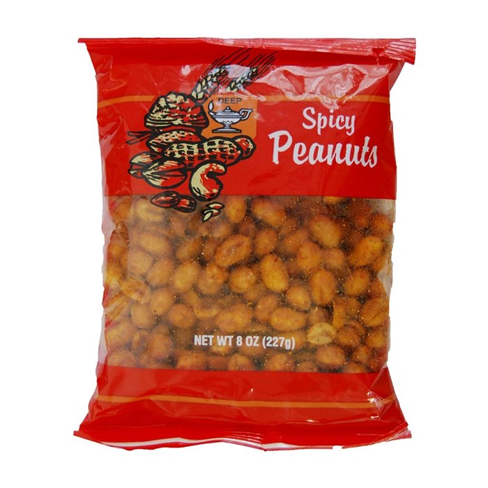 Deep - Spicy Peanuts 8 Oz 