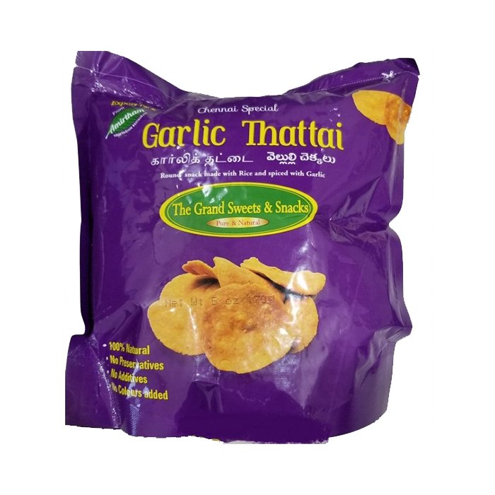 Grand Sweet - Garlic Thattai 170 Gm