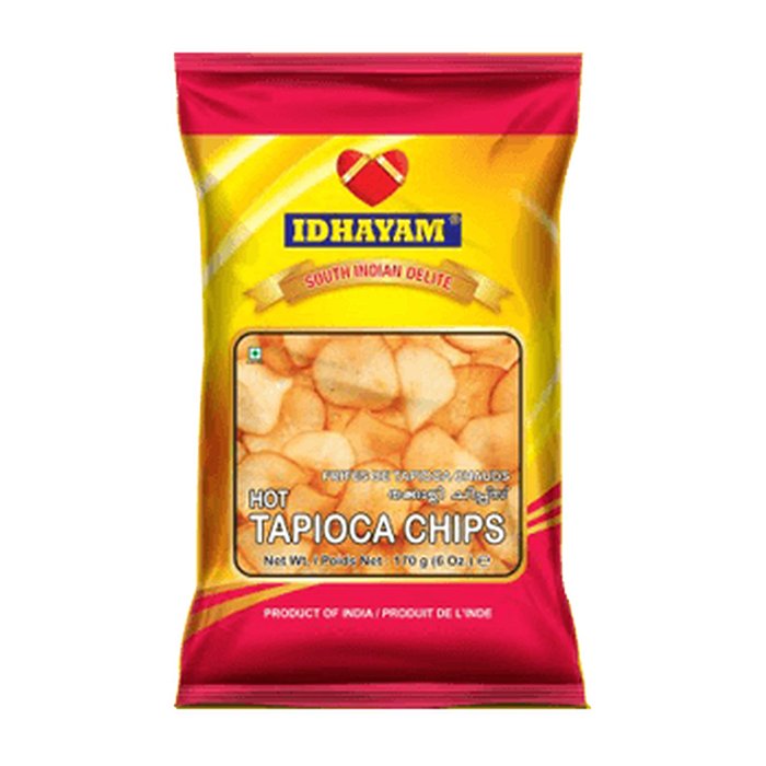 Idhayam - Hot Tapioca Chips 170 Gm