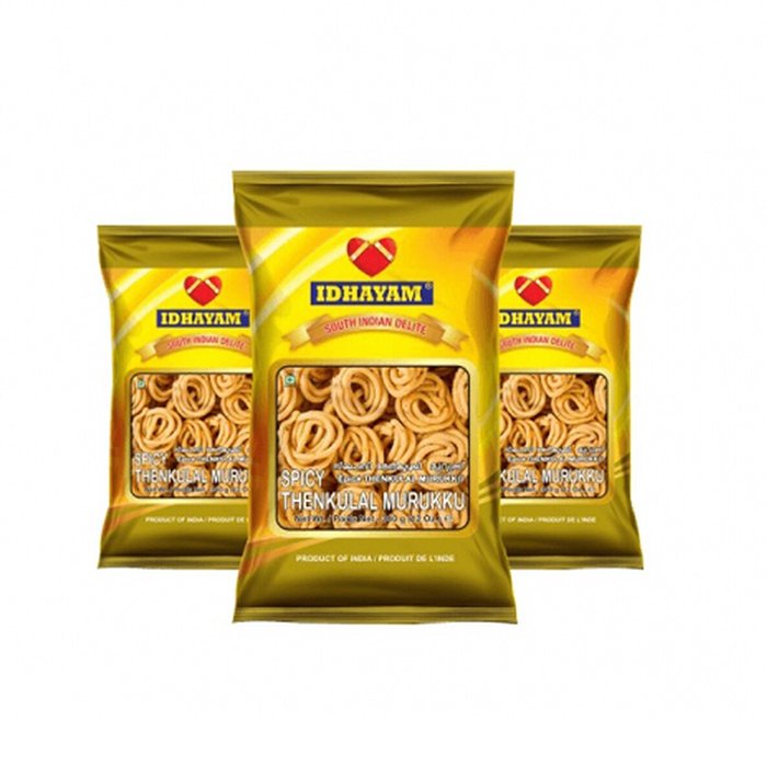 Idhayam - Spicy Thenkulal Murukku 340 Gm