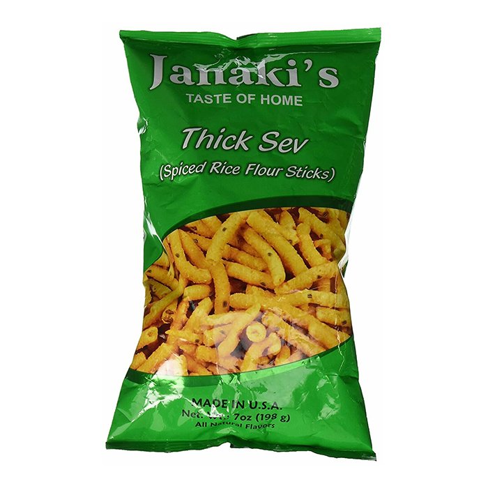 Janaki - Tengual Sev Thin Rice Flour Noodles 200 Gm